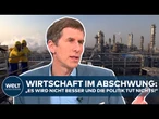WIRTSCHAFT IN DER KRISE: Starker Abschwung seit Jahren - und die Ampelregierung kümmert sich nicht!