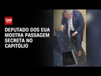 Deputado dos EUA revela passagem secreta no Capitólio | BASTIDORES CNN