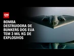 Entenda como funciona a bomba destruidora de bunkers de 3 mil kg de explosivos | CNN 360º