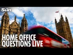 LIVE: Home Secretary faces questions on Channel migrants in the House of Commons