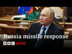 Fury in Russia at 'serious escalation' of Ukraine missile move | BBC News