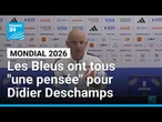 Mondial 2026 : les Bleus ont tous "une pensée" pour Didier Deschamps, souligne Guy Stéphan