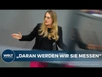 DIE GRÜNEN: Rede von Katharina Dröge im Bundestag! "Daran werden wir Sie messen"