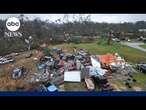 Deadly tornado outbreak across the South