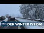 DEUTSCHLAND: 20cm Neuschnee! Wintereinbruch in Bayern - Jetzt wird es frostig im Allgäu