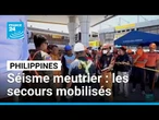 Philippines : les secouristes poursuivent leurs efforts après un séisme meurtrier • FRANCE 24