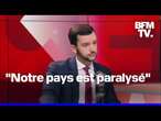 Nouveau gouvernement: l'interview de Jean-Philippe Tanguy, porte-parole du Rassemblement national