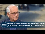 KRIEG GEGEN HAMAS: Frieden in Nahost? Trump und Netanjahu sprechen über Plan zu Gaza
