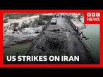 US strikes hit Iran for seventh consecutive night | BBC News