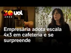 Cafeteria em SP troca escala 6x1 por 4x3 e empresária comemora aumento de lucro; veja vídeo