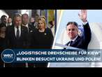 UKRAINE-KRIEG: US-Außenminister Antony Blinken besucht Ukraine und Polen! Gespräch mit Tusk geplant