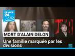 Mort d'Alain Delon : une fin de vie marquée par des tensions entre ses trois enfants • FRANCE 24