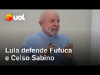 Lula diz que PP e União Brasil erram se punirem Fufuca e Celso Sabino: 'Por que essa pequenez?'