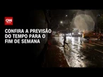 Previsão do tempo: Frente fria ainda pode provocar chuvas no Sudeste | CNN PRIME TIME
