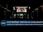 DEUTSCHLAND: Mysteriöses Treffen im Kanzleramt! Rätselraten über Meeting von Richtern und Regierung