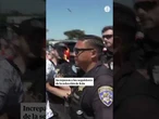Agresión a una mujer que llevaba la bandera iraní antes del partido contra Bélgica