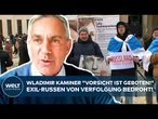 GEFAHR FÜR RUSSEN IN DEUTSCHLAND: "Vorsicht ist geboten!" Kaminer zu Verfolgung von Regimekritikern