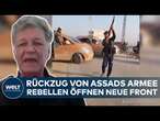 KRIEG IN SYRIEN: Rückzug von Assads Truppen! Blitzoffensive der Rebellen! Neue Front im Süden