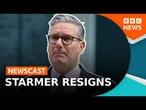 Why did Keir Starmer resign as UK Prime Minister? | BBC Newscast