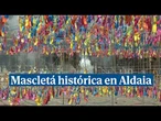 Mascletá histórica en Aldaia con récord de pólvora