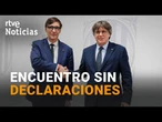 BRUSELAS: ILLA asegura que la PRIMERA reunión con PUIGDEMONT es un "BUEN EJEMPLO" de DIÁLOGO | RTVE
