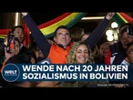 MACHTWECHSEL IN BOLIVIEN: Wer wird neuer Präsident? Stichwahl historisch bedeutsam