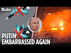 Putin humiliated as £37m jets destroyed in Ukraine blitz - before tyrant strikes tower block