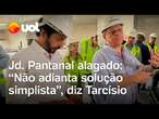 Tarcisio critica sugestão de Nunes para ajudar moradores do Jardim Pantanal: 'Problema é complexo'