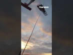 WATCH: Woman airlifted from cruise ship by coastguard #shorts #usa #us