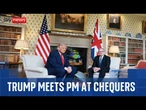 US President meeting Sir Keir Starmer for talks after £150bn investment promise