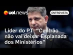 Centrão só vai trocar ministérios no governo Lula por candidaturas em 2026, diz líder do PT