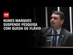 Nunes Marques suspende pesquisa eleitoral que revelou queda de Flávio | CNN 360°