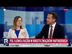 Kanthak o "związkach partnerskich"i: dziwię się PSL-owi. Czy Tusk ma haki na Kosiniaka Kamysza?