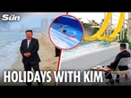 Kim Jong-un unveils his North Korean Benidorm-style beach resort with water slides & restaurants