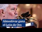 Pedro Almodóvar gana el León de Oro en Venecia