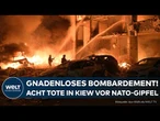 PUTINS KRIEG: Massives Bombardement der Ukraine – Russland eskaliert vor NATO-Gipfel!