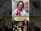 What is it like to ask the president a question in the Oval Office?