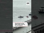 Helicóptero cai no Rio Hudson, em Nova York; cinco pessoas são resgatadas