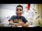 Six-year-old boy celebrates life-saving news