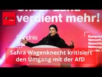 Wagenknecht springt AfD zur Seite und wütet gegen "demokratische Mitte"