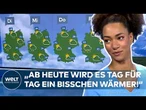WETTER IN DEUTSCHLAND: Lichtblick in Sicht! Nach Schauern setzt sich endlich die Sonne durch!