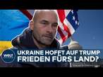 UKRAINE HOFFT AUF TRUMP: Der neue Präsident der USA hat Gespräche mit Putin über Frieden geplant