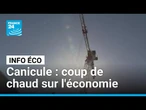 Canicule : coup de chaud sur l'économie, le PIB impacté par les fortes chaleurs • FRANCE 24