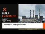 Infra em 1 minuto retorno da energia nuclear