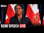 LIVE: Conservative Party leader Kemi Badenoch gives speech in London