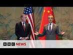 US security adviser meets Chinese foreign minister in Beijing | BBC News