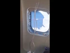 Flight passenger details moment he was partially sucked out