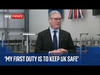 'War on two fronts': Starmer says conflicts 'having an impact' on UK