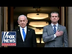 WATCH LIVE: Sec. Pete Hegseth welcomes Israel PM Benjamin Netanyahu