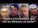 José Mujica é uma referência moral da esquerda no mundo todo, analisam colunistas do UOL